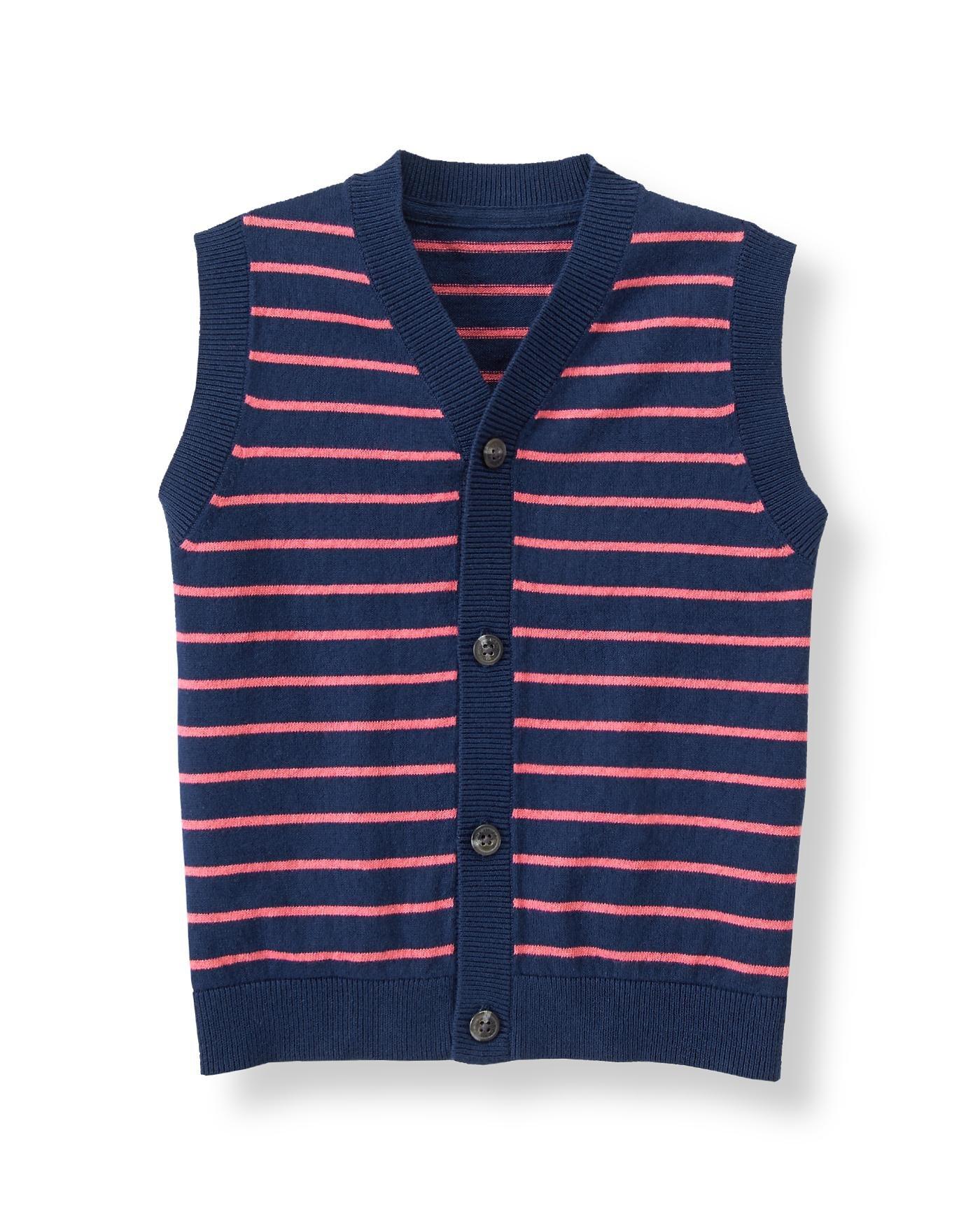 Striped Sweater Vest image number 0