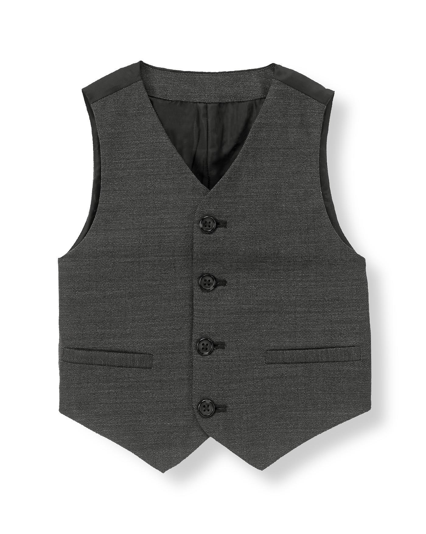 Herringbone Suit Vest