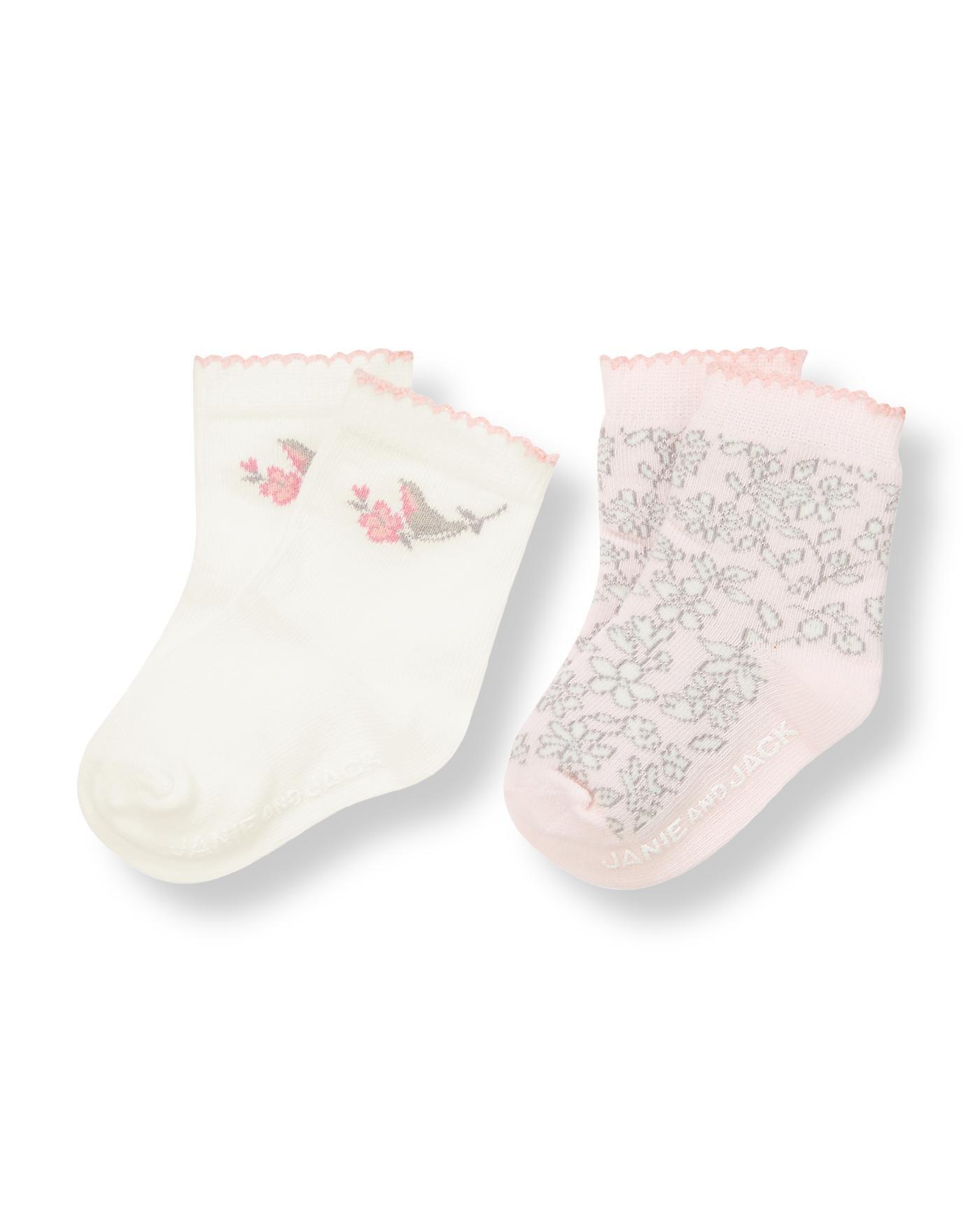 Songbird Floral Sock Two-Pack image number 0