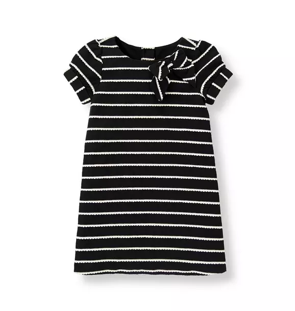 Bow Striped Dress image number 0