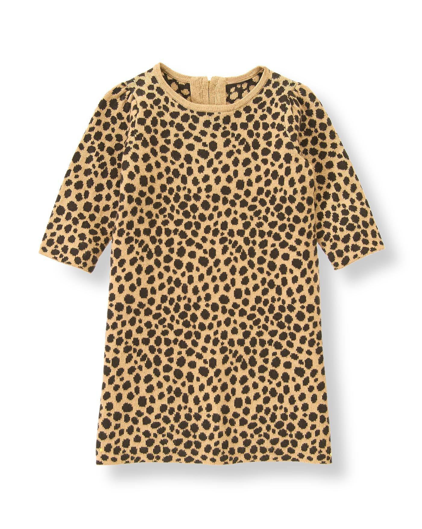 Leopard Print Sweater Dress image number 0