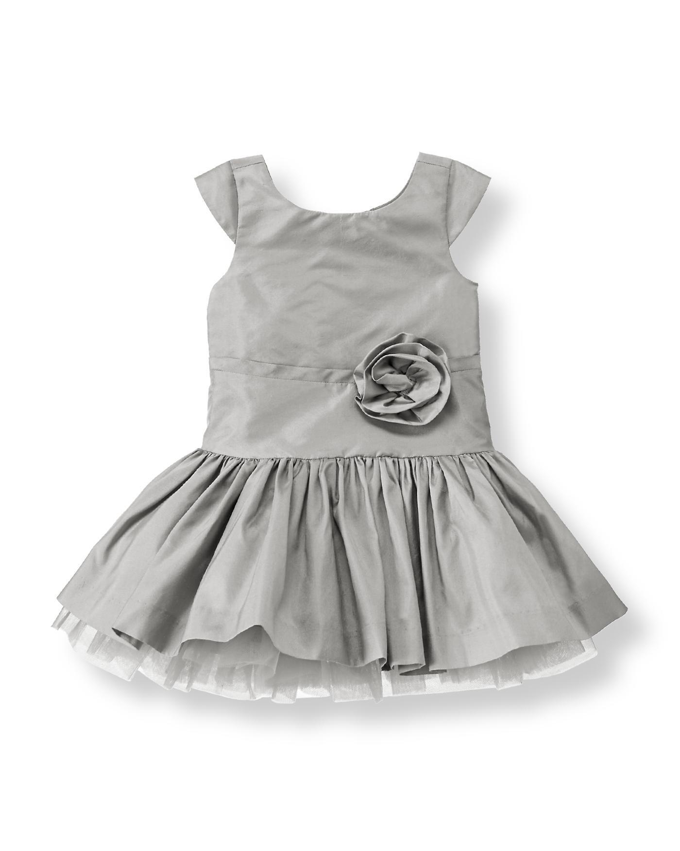 Rosette Silk Blend Dress image number 0