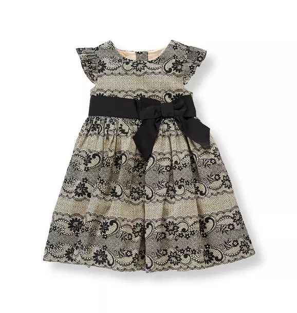 Lace Print Dress image number 0