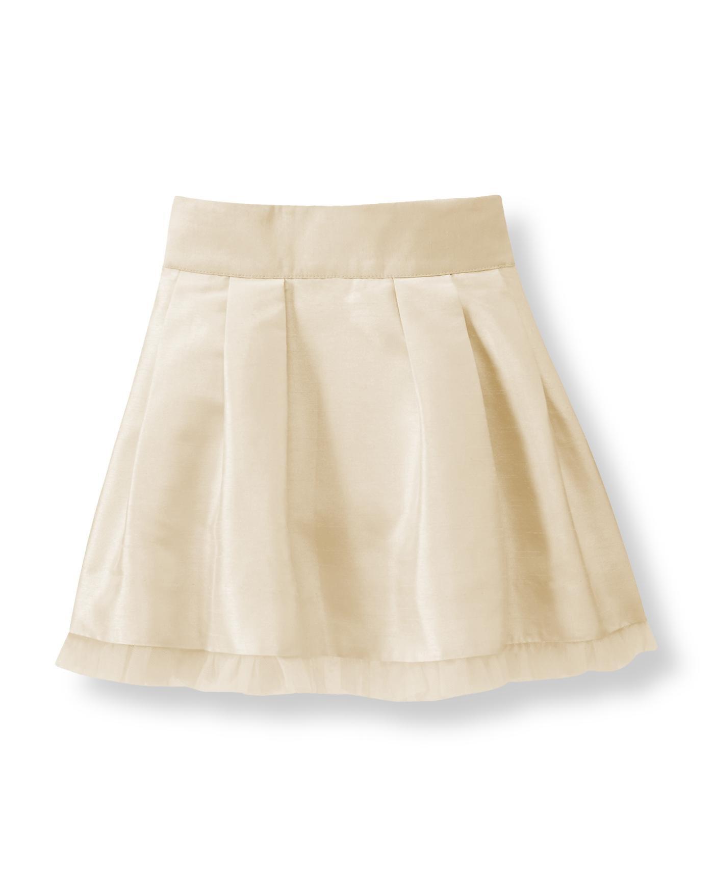 Ruffle Taffeta Skirt image number 0