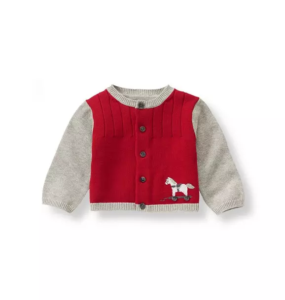 Toy Horse Colorblock Cardigan image number 0