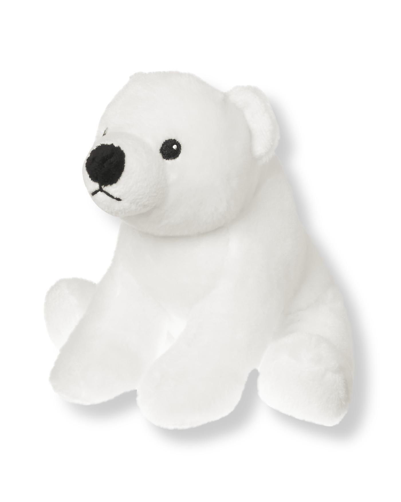 Plush Polar Bear Rattle image number 0