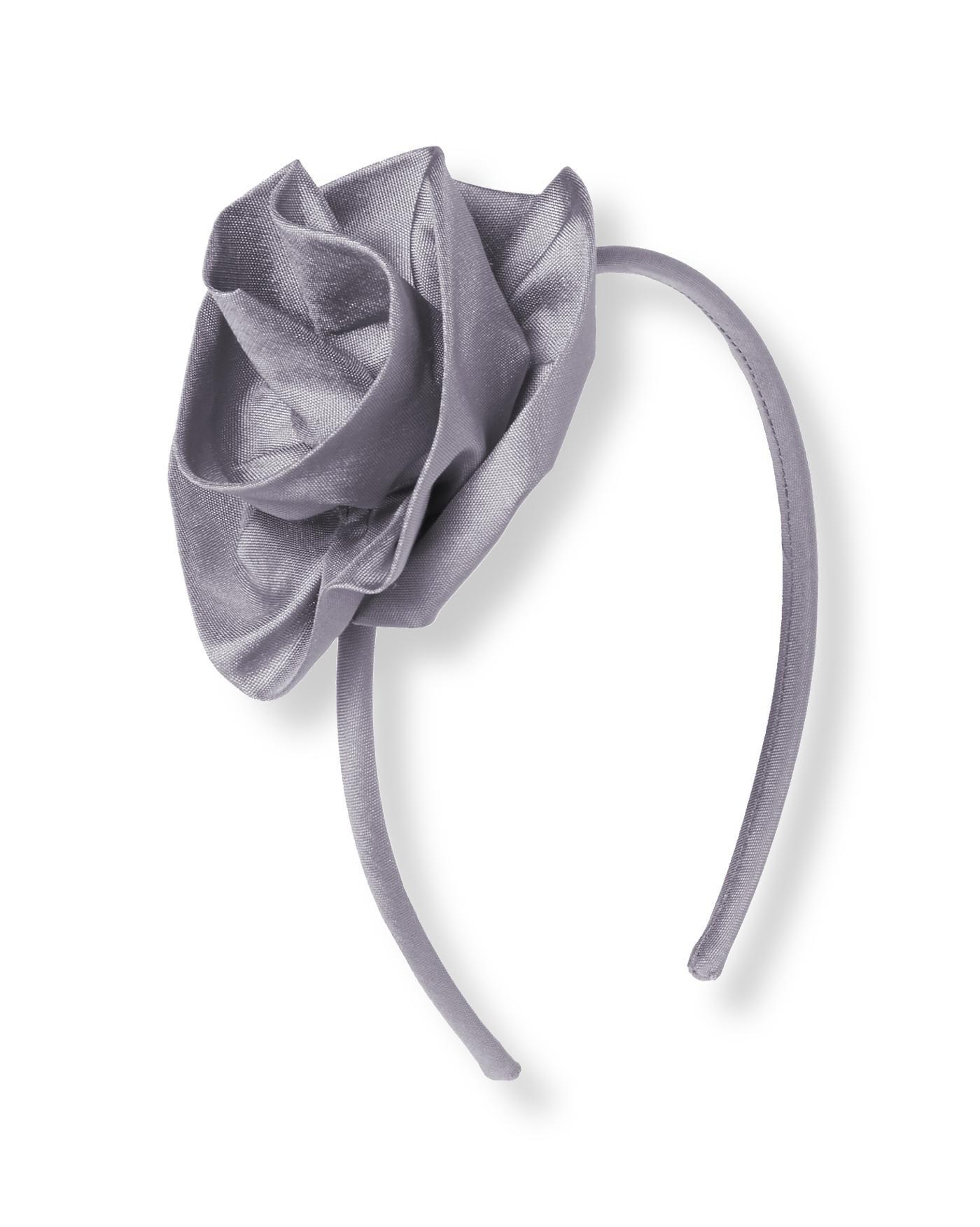 Silk Rosette Headband image number 0