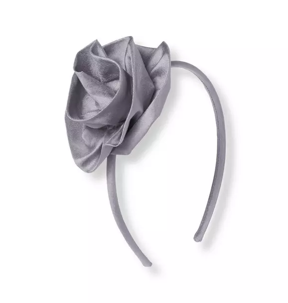 Silk Rosette Headband image number 0