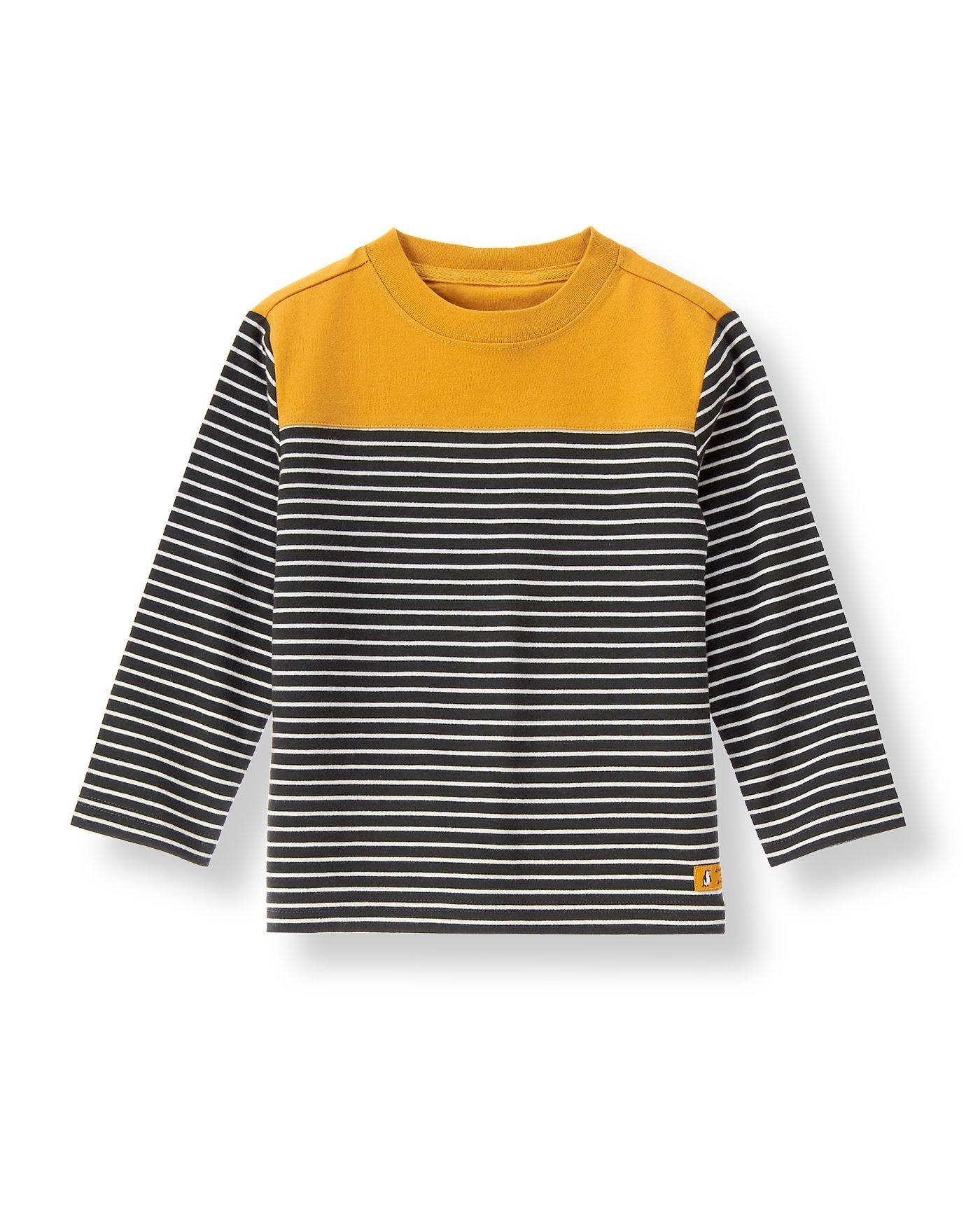 Colorblock Striped Tee image number 0