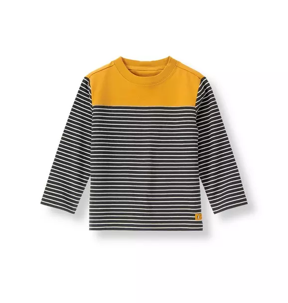 Colorblock Striped Tee image number 0