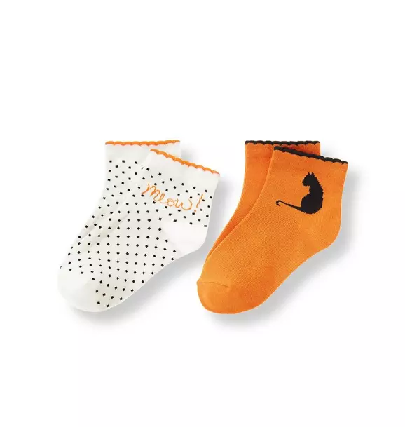 Cat Sock Two-Pack image number 0