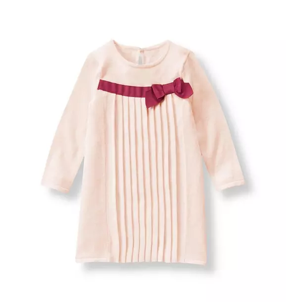 Pleated Sweater Dress image number 0