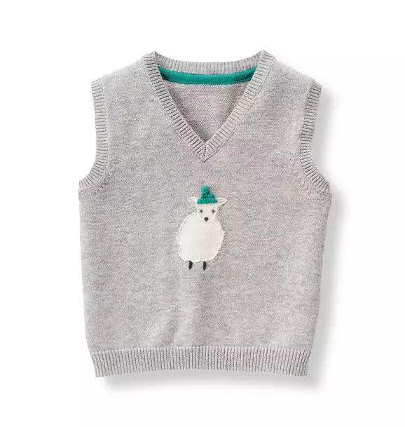 Lamb Sweater Vest image number 0