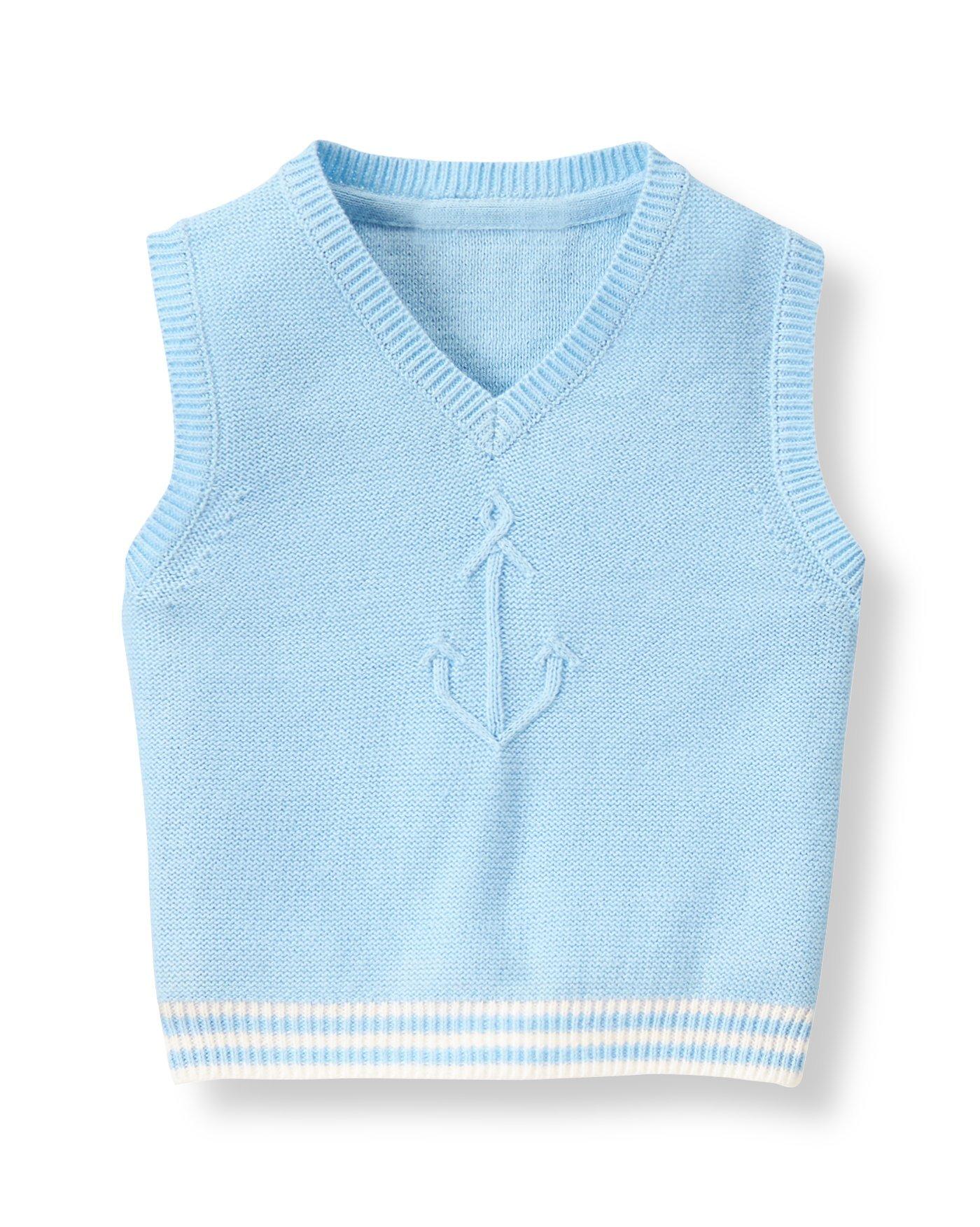 Anchor Icon Sweater Vest image number 0