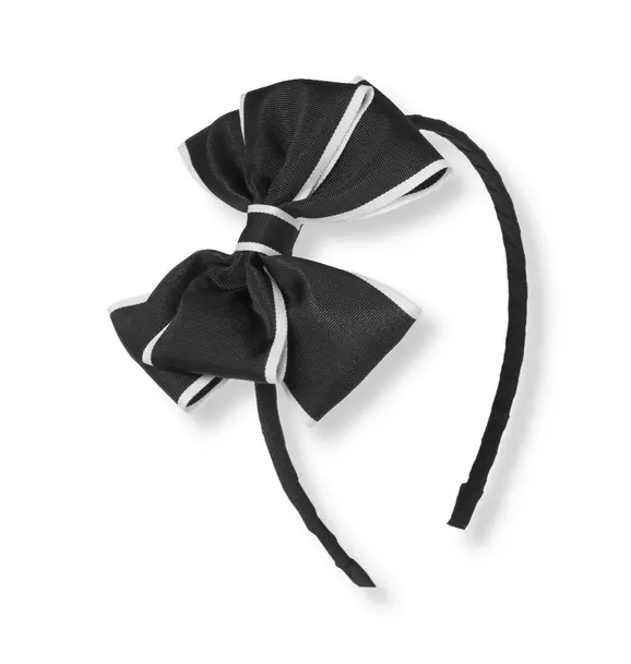 Tipped Bow Headband image number 0