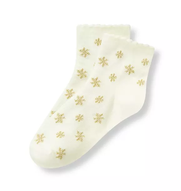 Snowflake Sock image number 0