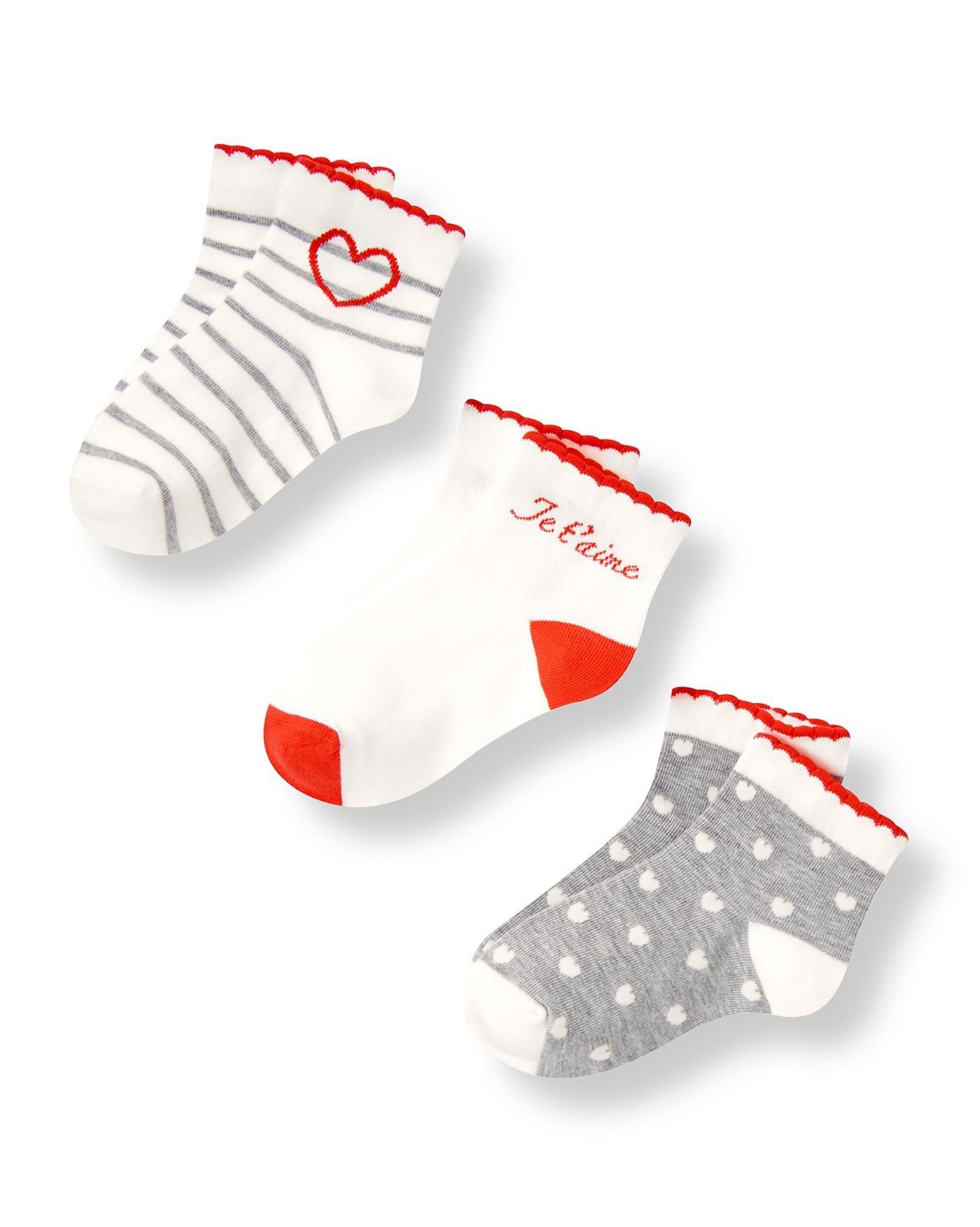 Valentine Sock Three-Pack image number 0