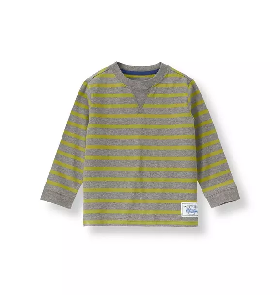 Long Sleeve Striped Tee image number 0