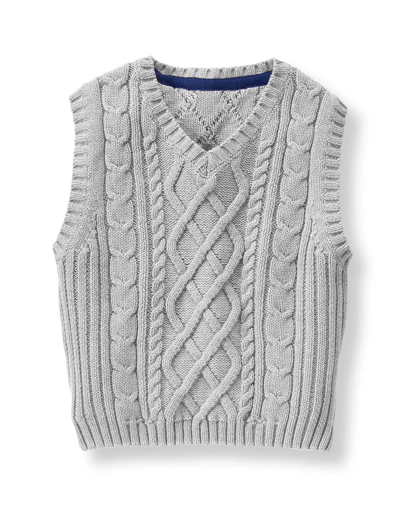 Cable Sweater Vest image number 0