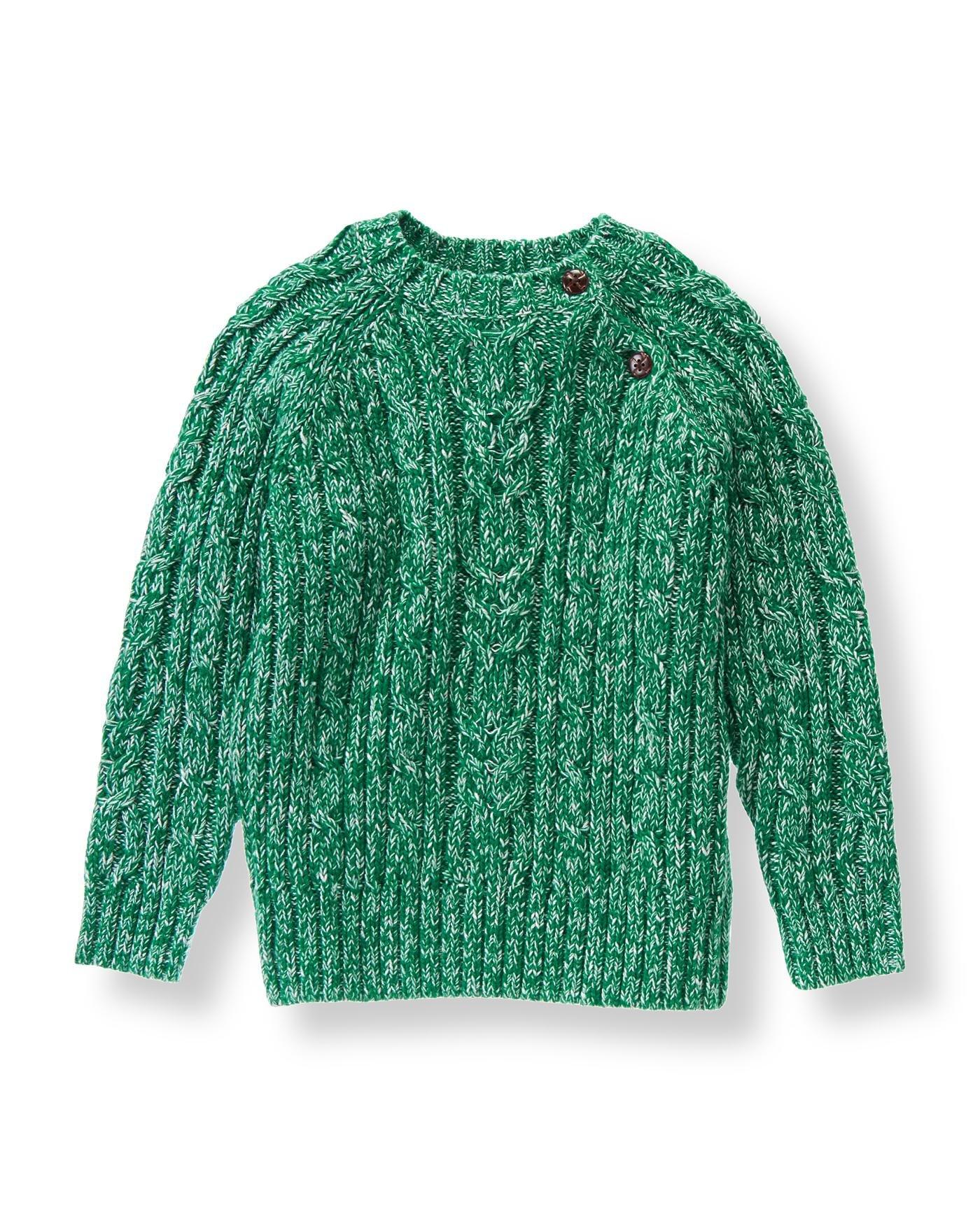 Marled Cable Sweater image number 0