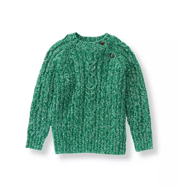 Marled Cable Sweater image number 0