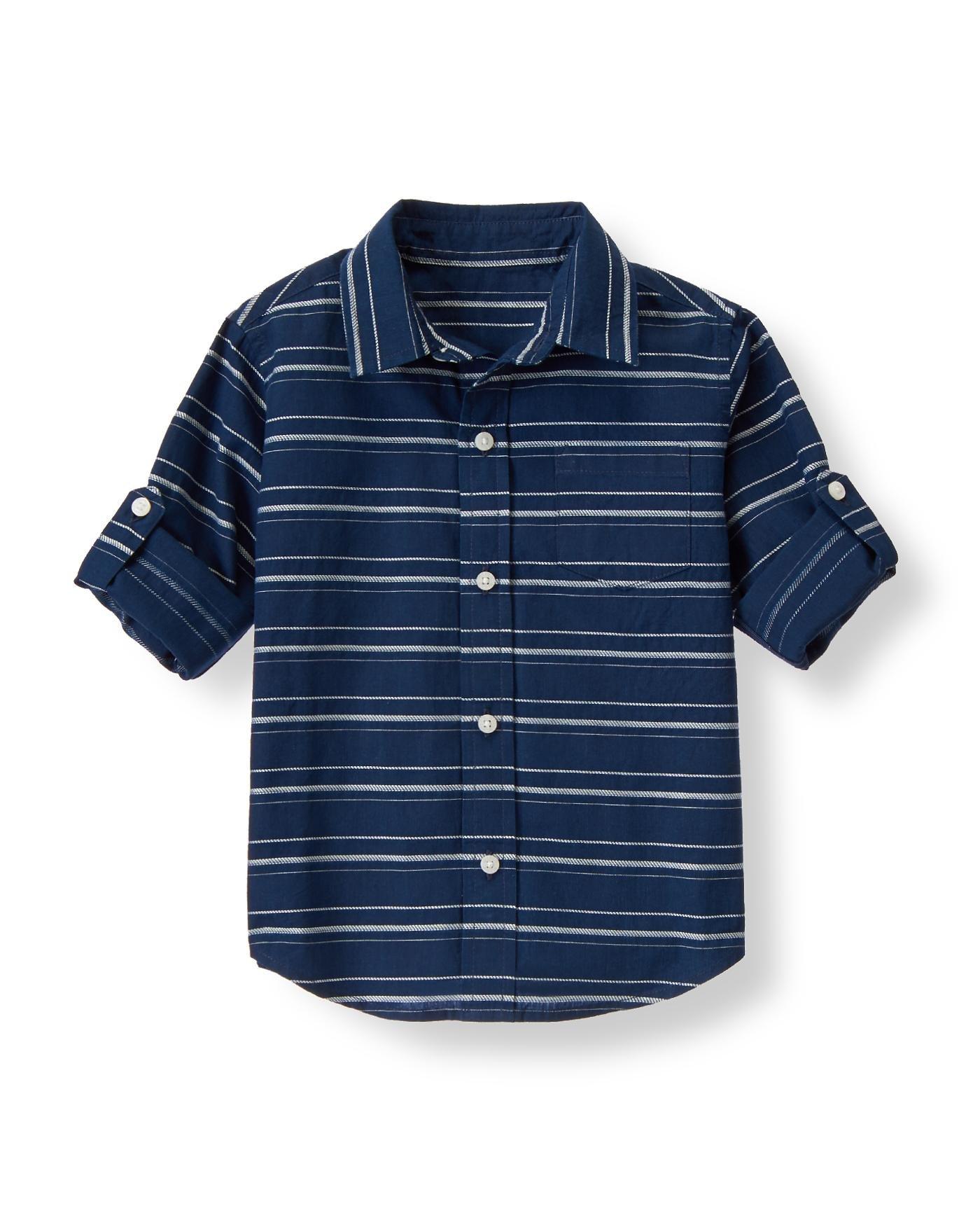 Dobby Striped Shirt image number 0