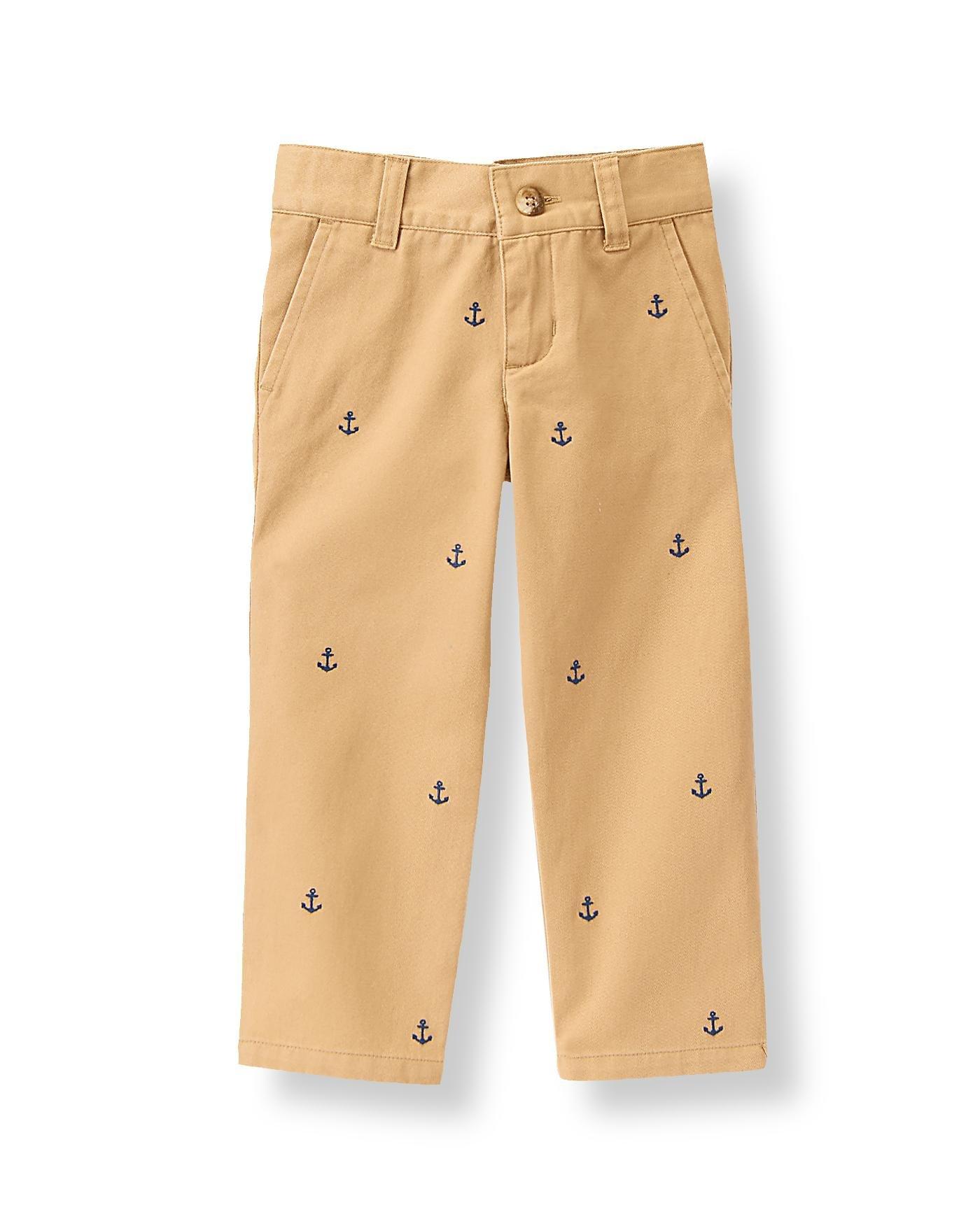 Anchor Embroidered Pant image number 0