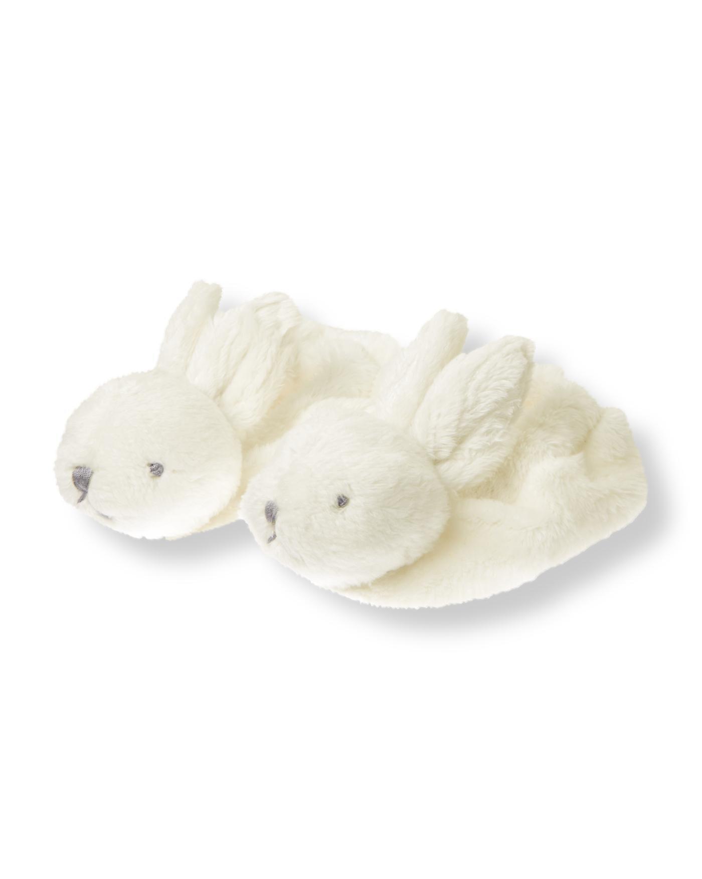 Faux Fur Bunny Crib Slipper image number 0