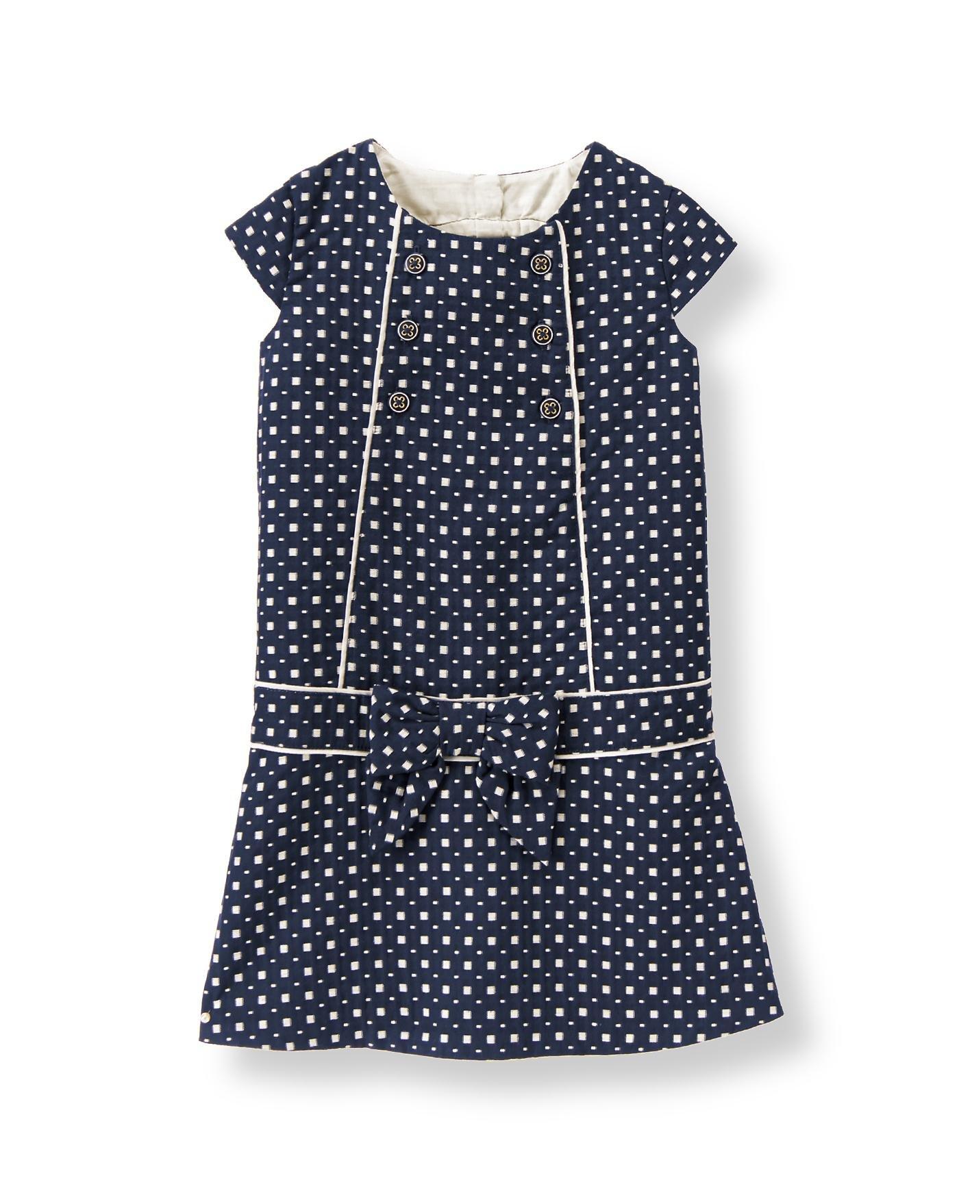 Geo Print Dobby Dress image number 0