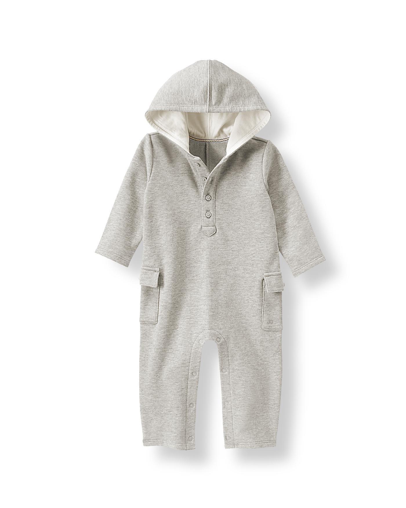 Hooded Henley One-Piece image number 0