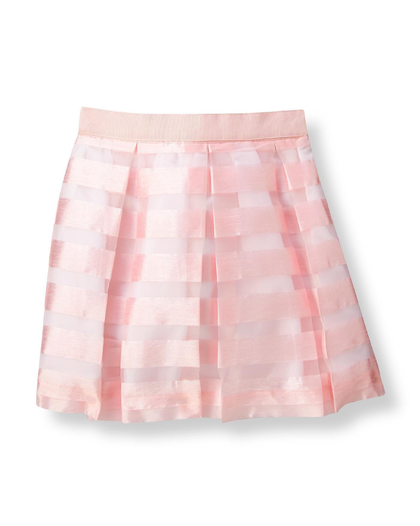 Striped Organza Skirt image number 0