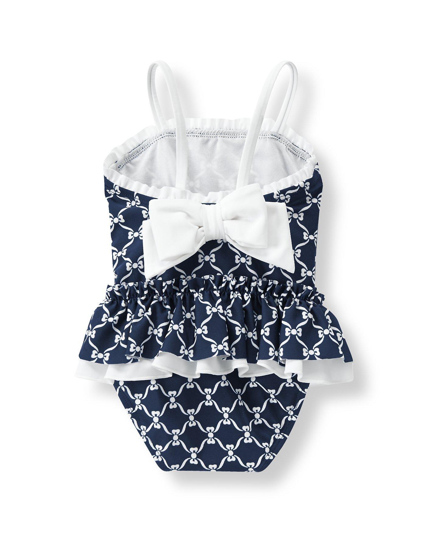 Bow Print Swimsuit image number 1
