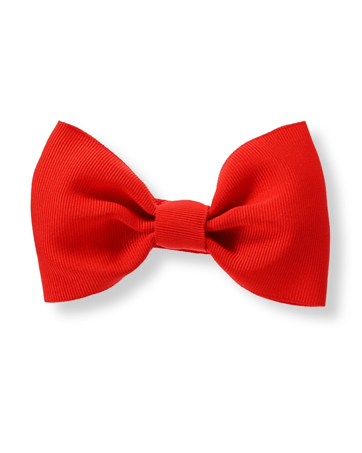 Red Bow Barrette image number 0
