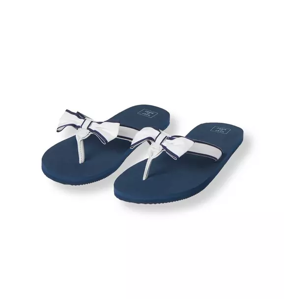 Tipped Bow Flip Flop image number 1