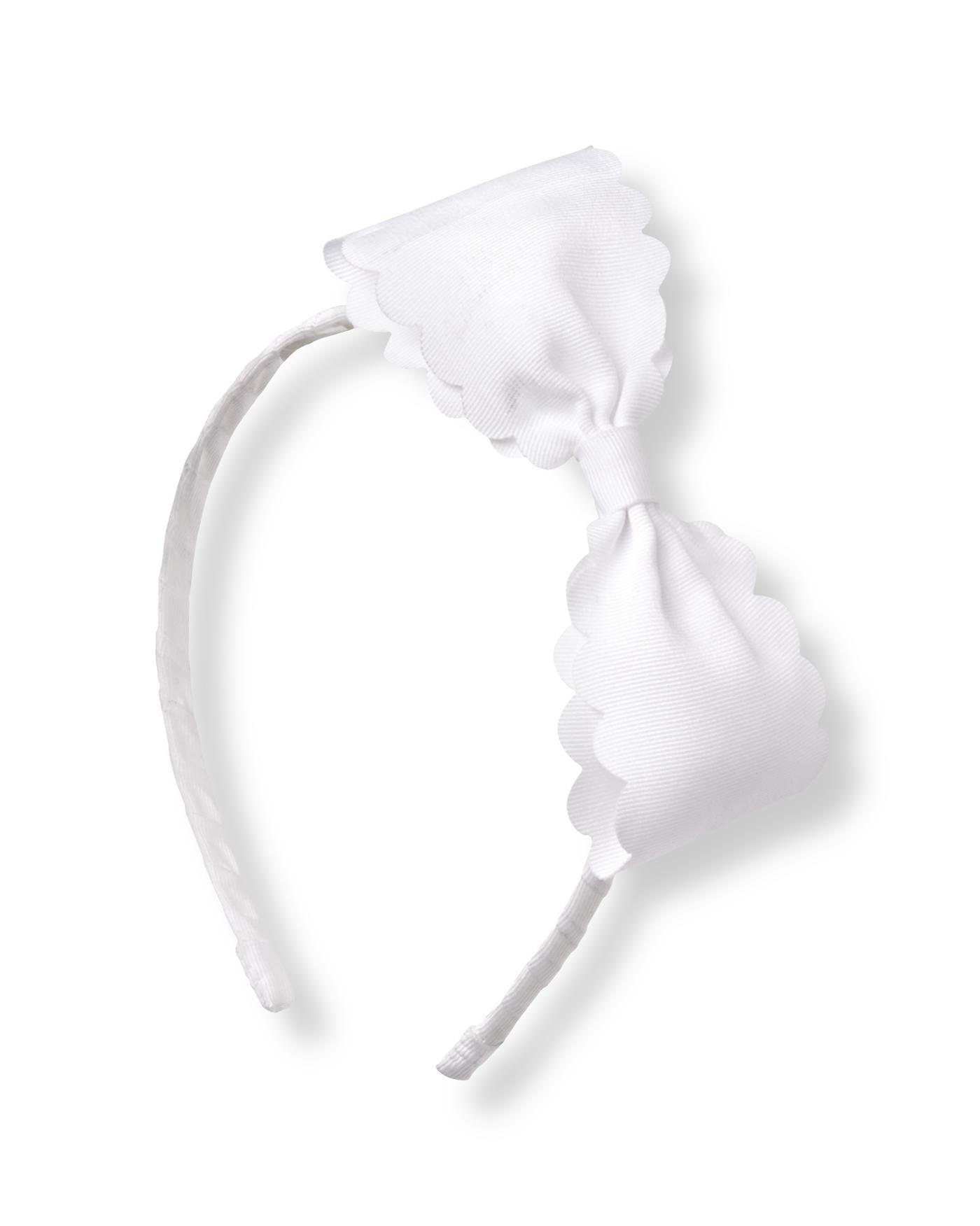 Scalloped Bow Headband image number 0