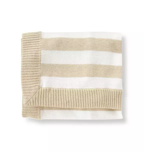 Striped Crib Blanket image number 0