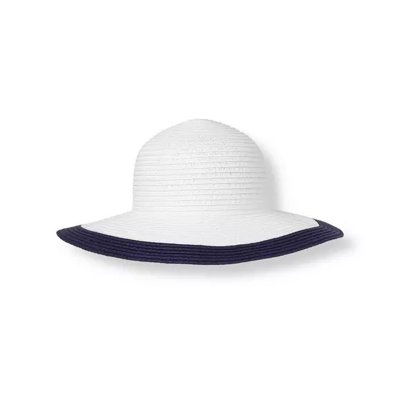 Tipped Straw Hat