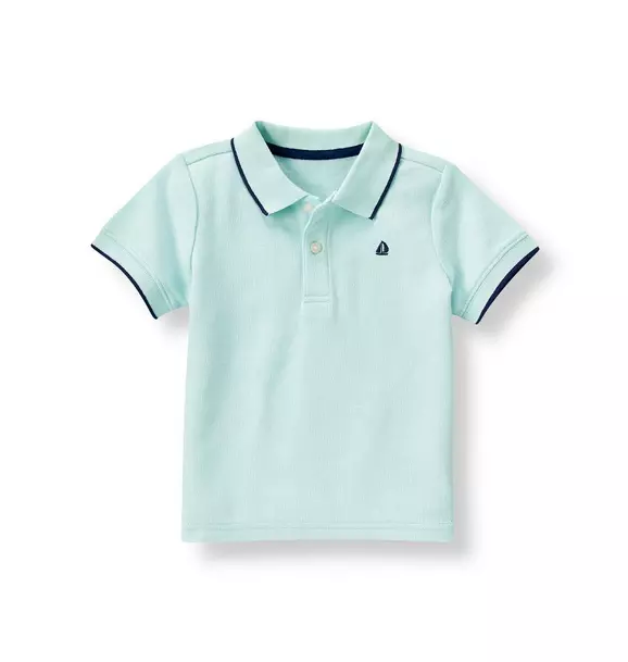 Tipped Pique Polo image number 0