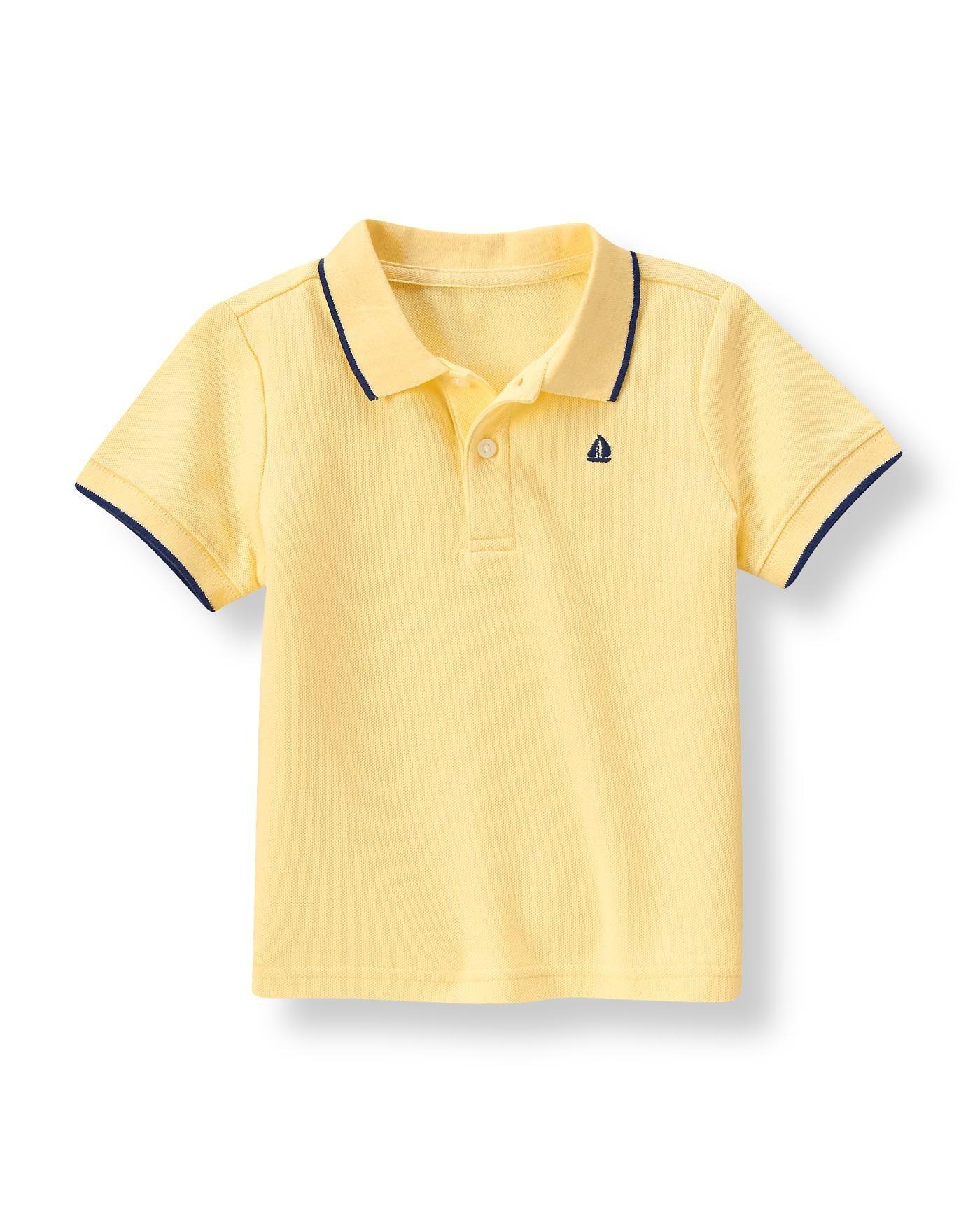 Tipped Pique Polo image number 0