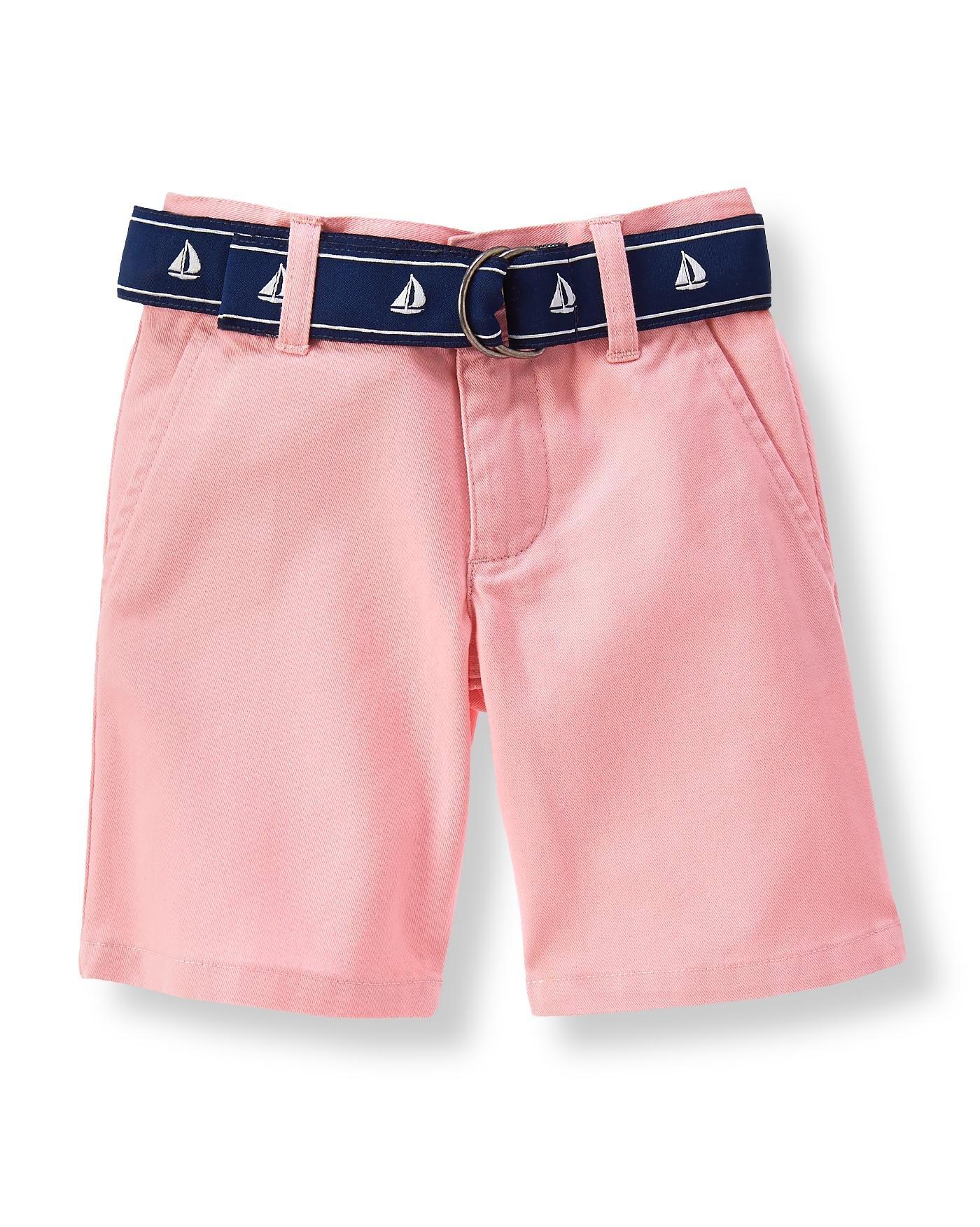 Belted Twill Short image number 0