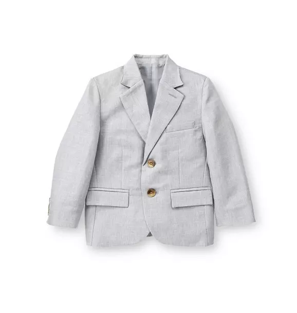 Linen Blend Suit Blazer image number 0