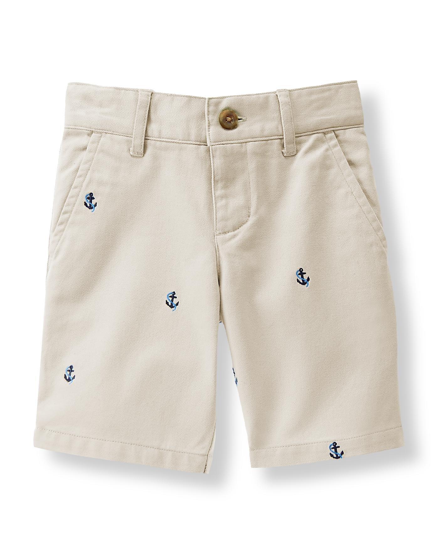 Embroidered Anchor Short image number 0