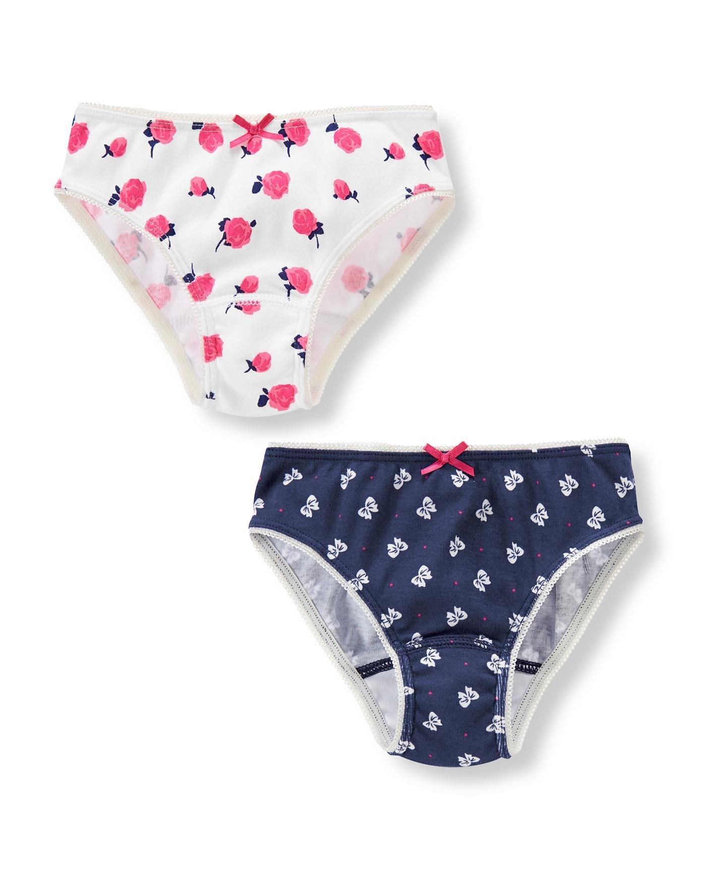Roses and Bows Underwear Two-Pack image number 0