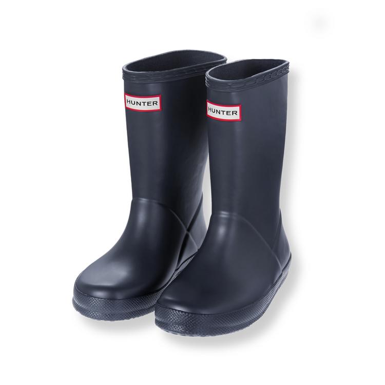 Accessories Navy Hunter First Classic Rain Boot By Janie And Jack