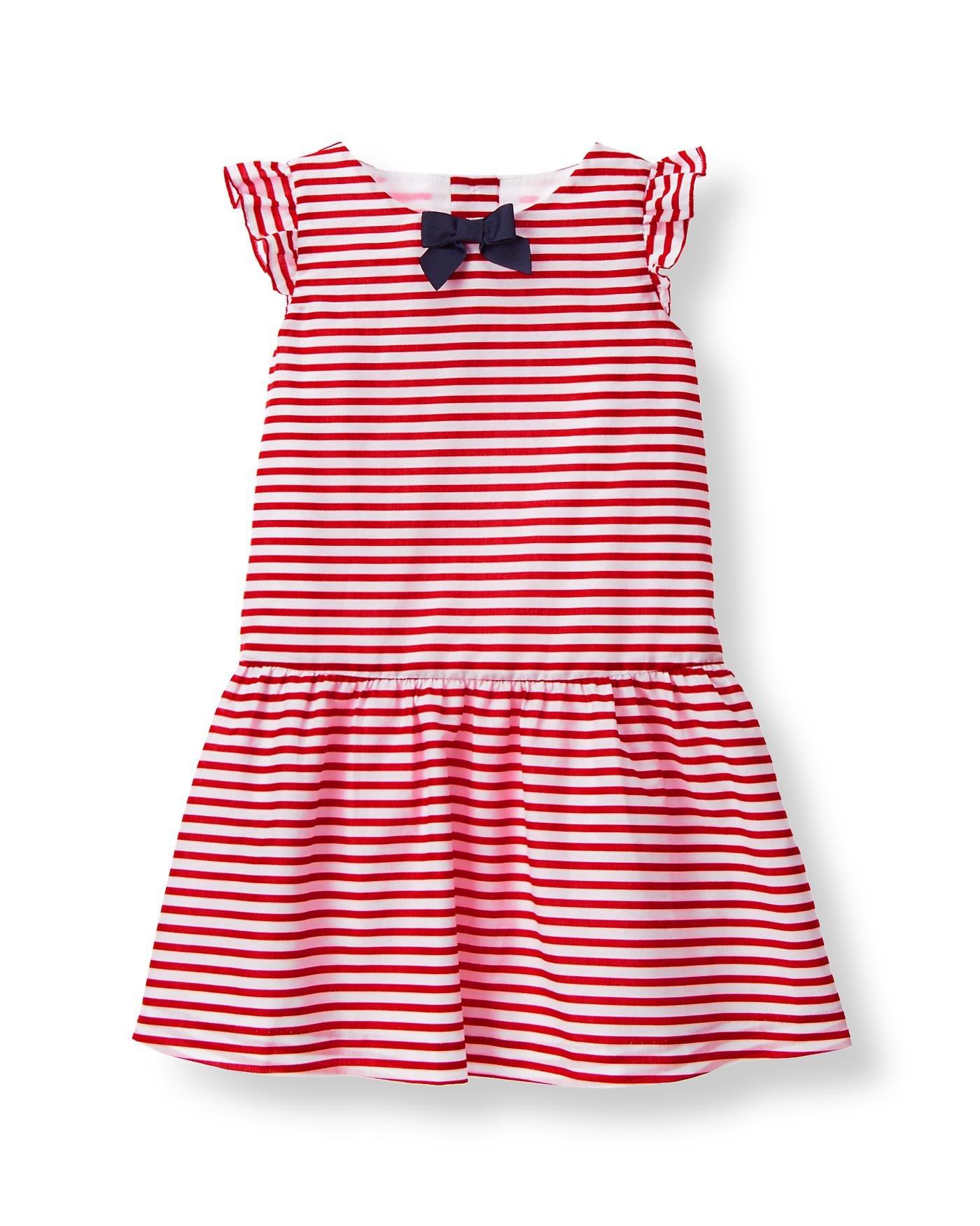 Red Stripe Striped Dress at JanieandJack