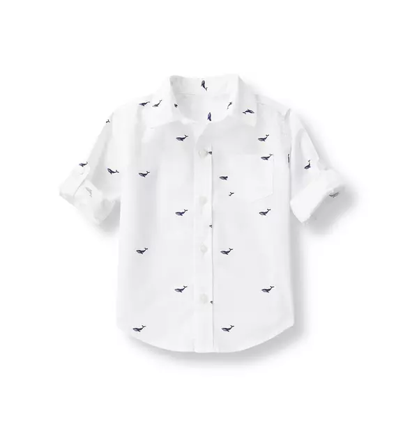 Whale Print Shirt image number 0