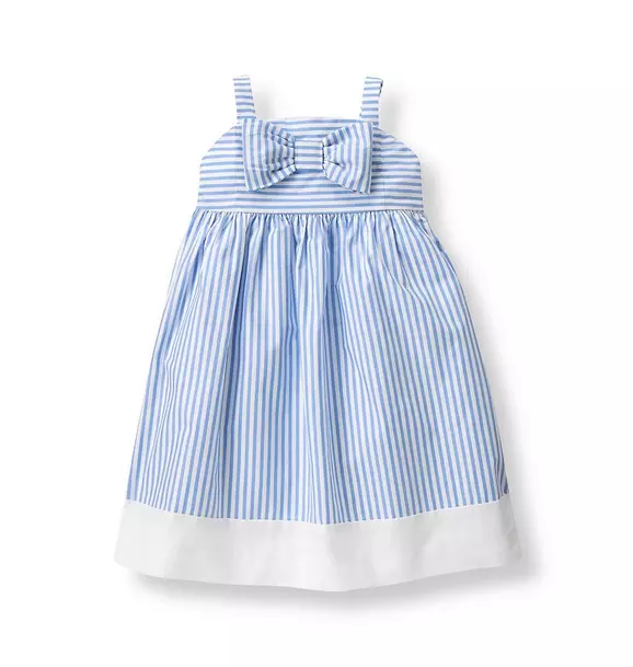 Bow Striped Dress image number 0
