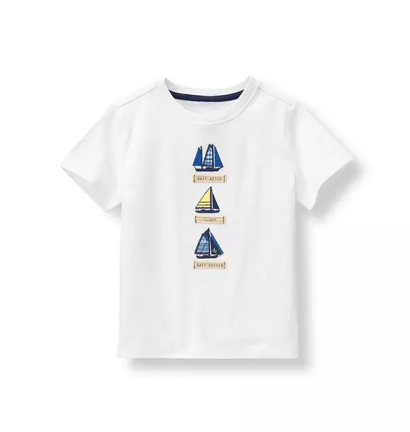 Sailboat Icon Tee image number 0