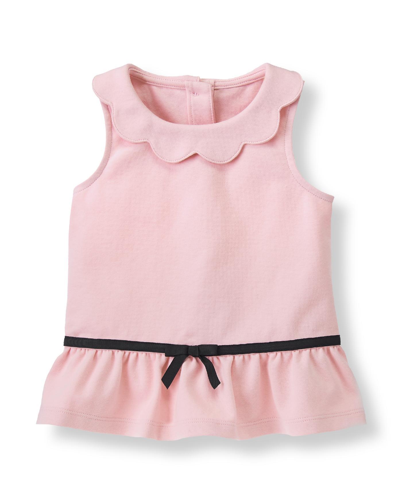 Girl Blush Peplum Top by Janie and Jack