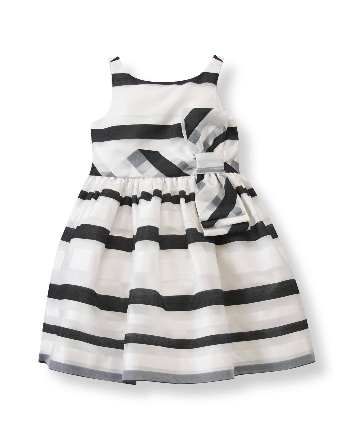 Organdy Striped Dress image number 0